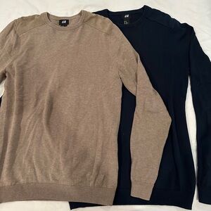Two H&M Knit Sweaters
